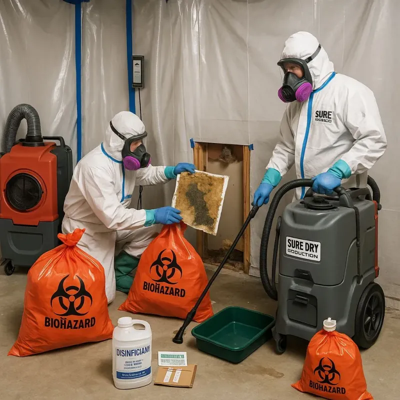 Contaminated Water Handling Protocols process in Glennville, GA