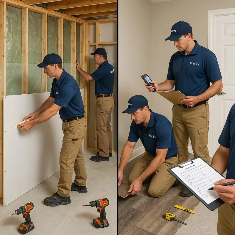 Repairs and Reconstruction process in Glennville, GA